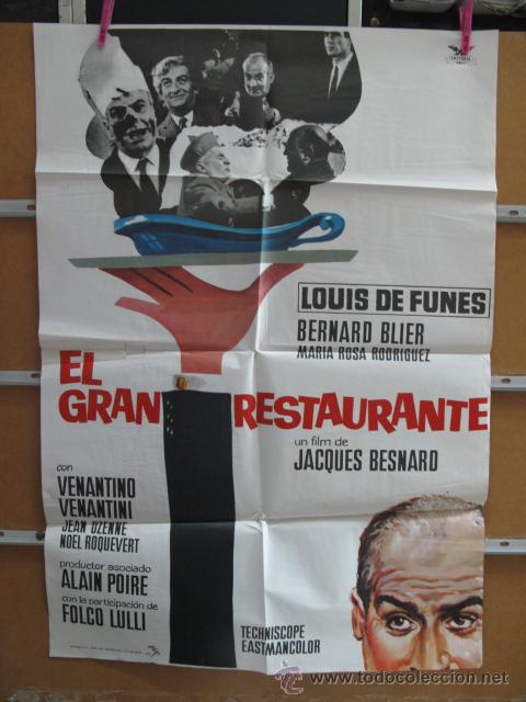 Cine: POSTER1575 EL GRAN RESTAURANTE - Foto 1