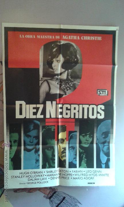 Cinema: poster de la pelicula-- 10 negritos