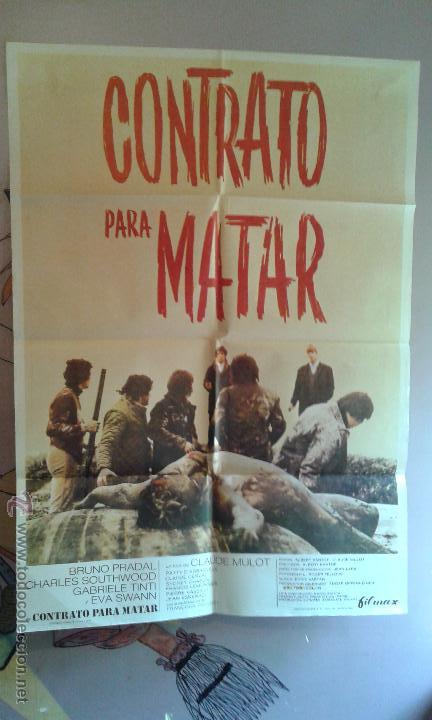 Cinema: poster de la pelicula--contrato para matar