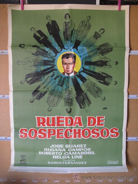 Cine: POSTER1535 RUEDA DE SOSPECHOSOS - Foto 1
