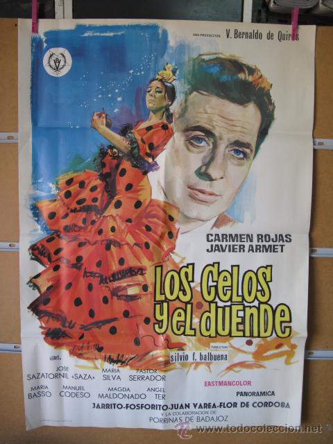 Cine: POSTER1541 LOS CELOS Y EL DUENDE - Foto 1