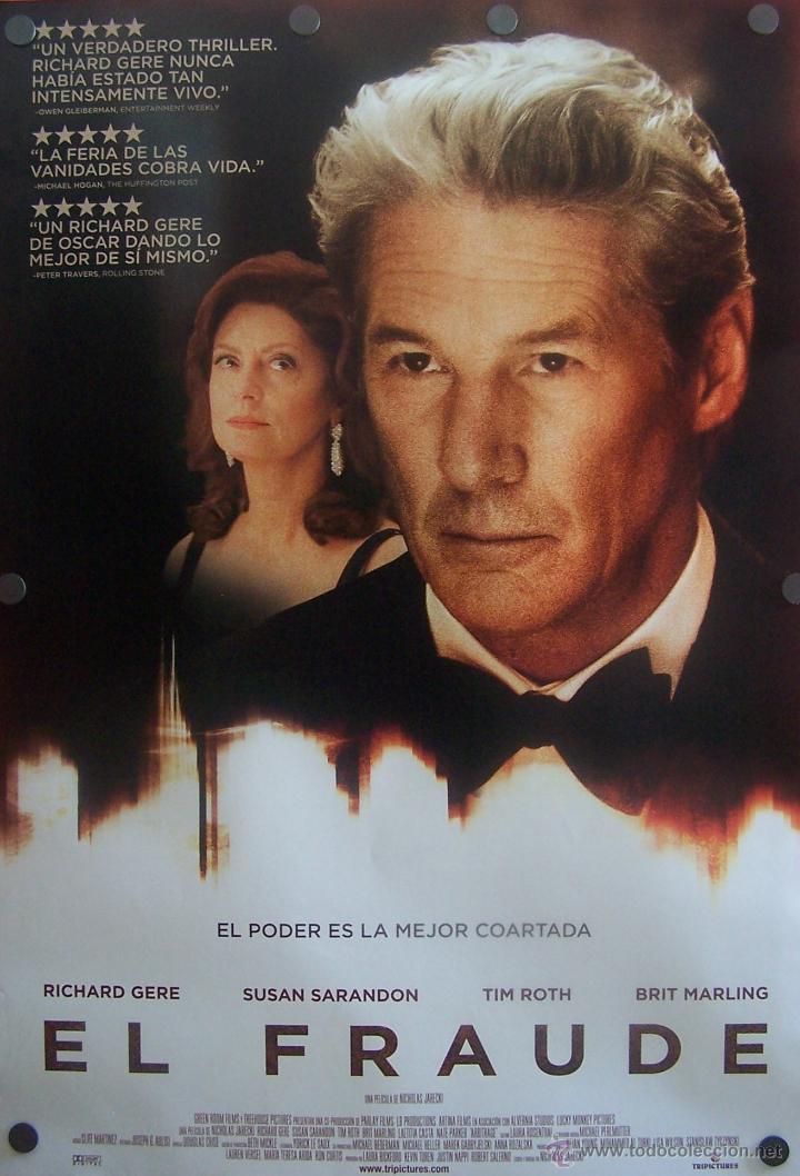 Cine: CARTEL DE CINE pel&iacute;cula *EL FRAUDE*