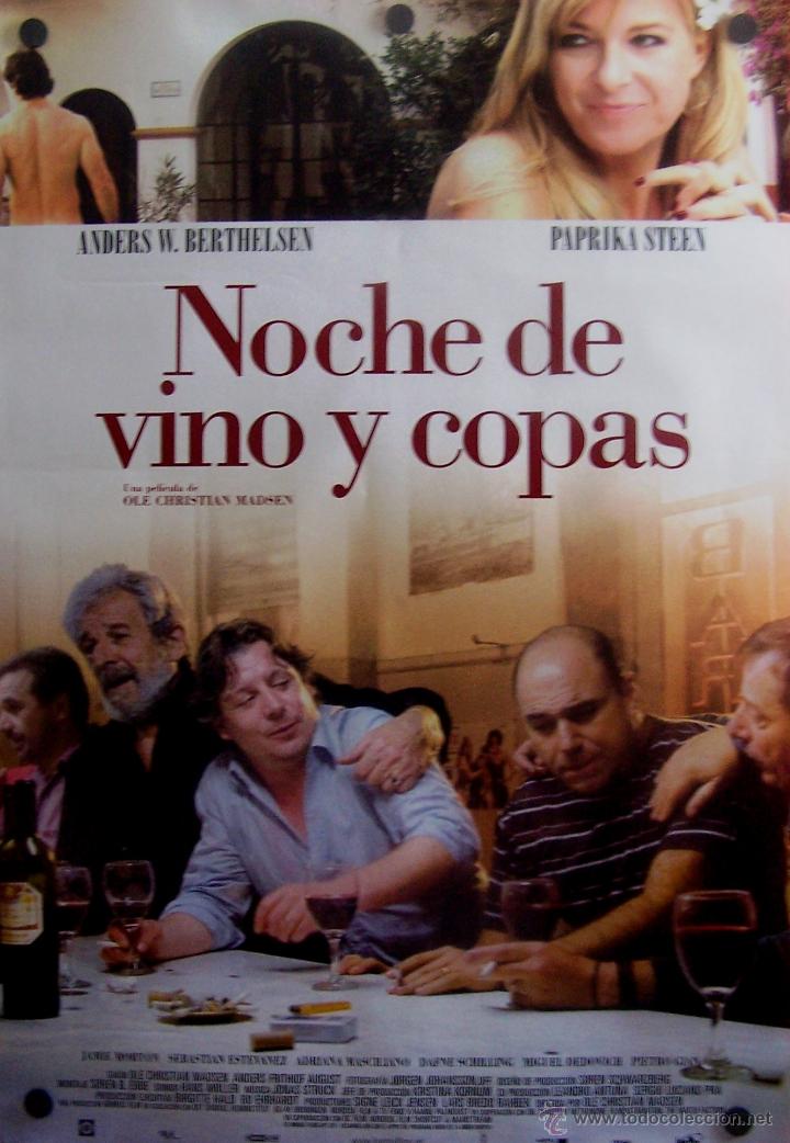 Cine: Noche de Vino y Copas, p&oacute;ster de la pel&iacute;cula de cine