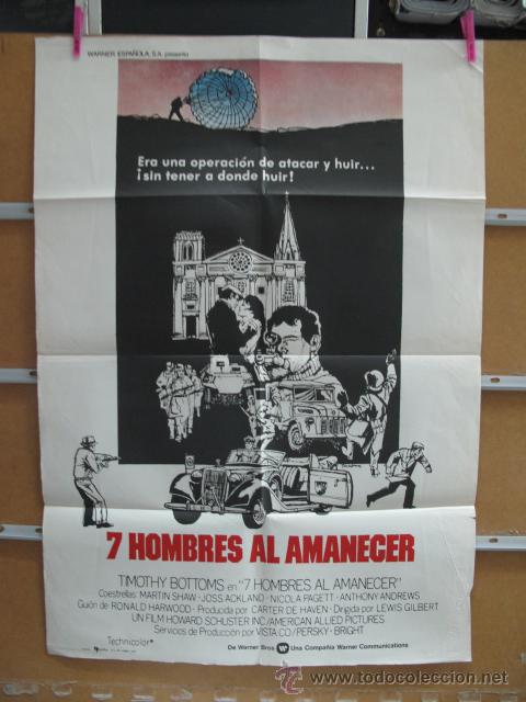 Cinema: POSTER1672 7 HOMBRES AL AMANECER