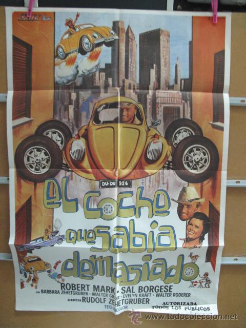 Cinema: POSTER1695 EL COCHE QUE SABIA DEMASIADO