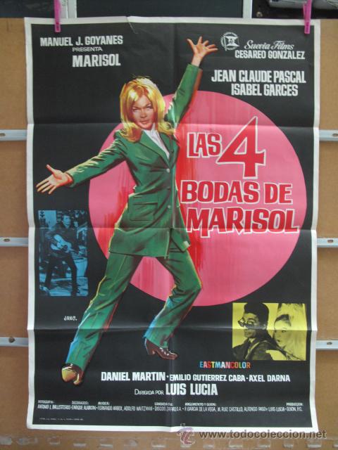 Cine: POSTER1605 LAS 4 BODAS DE MARISOL - Foto 1