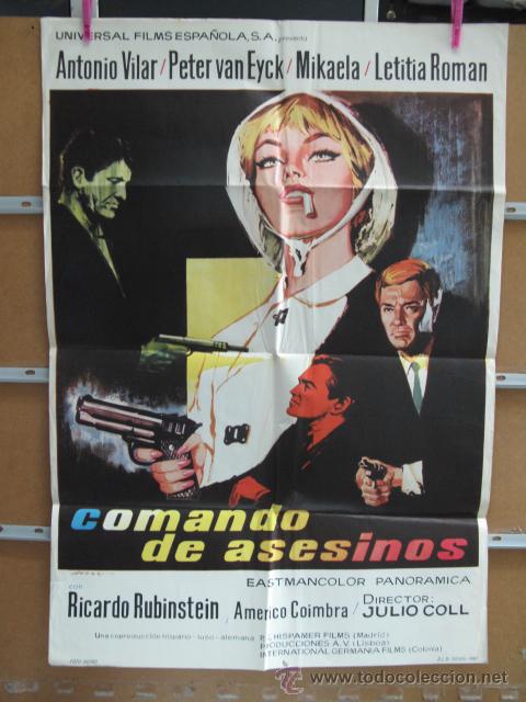 Cine: POSTER1620 COMANDO DE ASESINOS - Foto 1