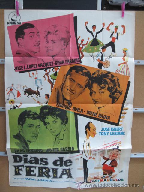 Cine: POSTER1638 DIAS DE FERIA - Foto 1