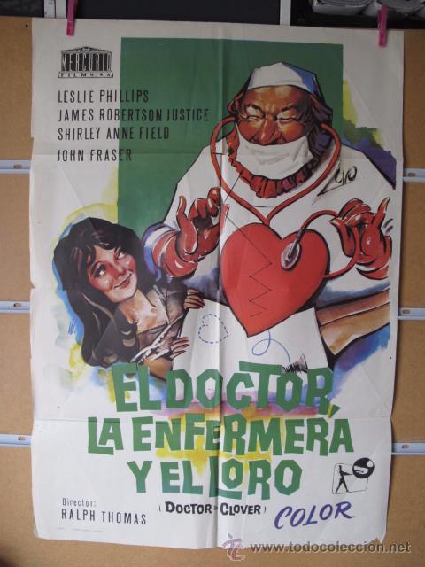 Cin&eacute;ma: POSTER1702 EL DOCTOR LA ENFERMERA Y EL LORO