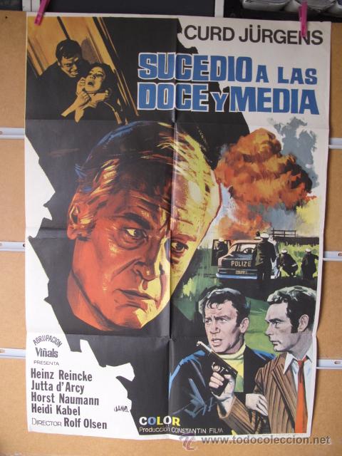 Cin&eacute;ma: POSTER1716 SUCEDIO A LAS DOCE Y MEDIA