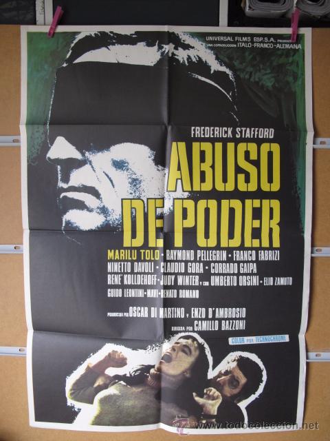 Cine: POSTER1719 ABUSO DE PODER - Foto 1