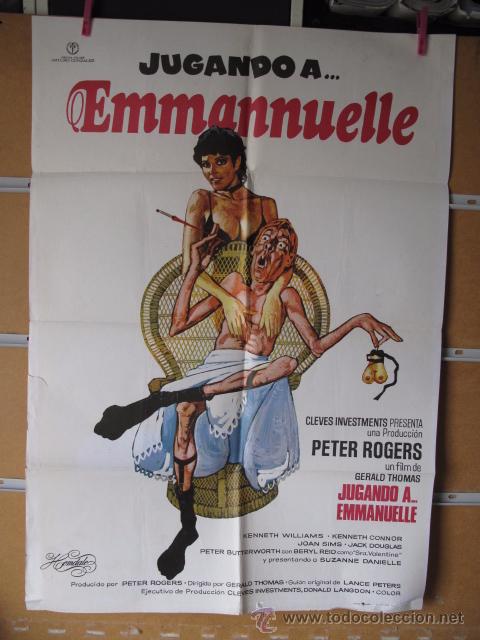 Cin&eacute;ma: POSTER1728 JUGANDO A EMMANUELLE