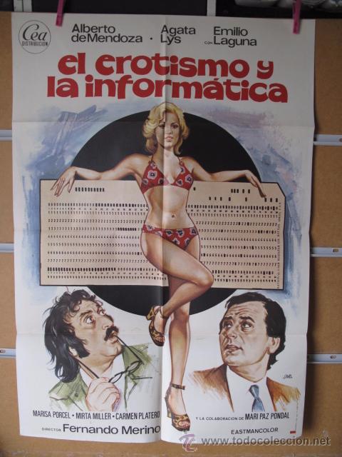 Cin&eacute;ma: POSTER1730 EL EROTISMO Y LA INFORMATICA