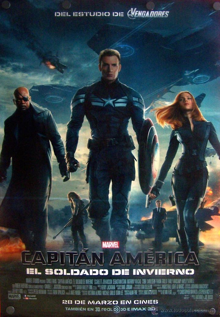 Capitan America Poster Pelicula Accion Vendido En Venta Directa 51740523