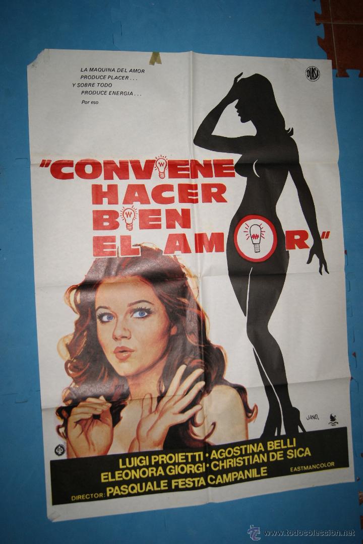 Cinema: CARTEL CINE CONVIENE HACER BIEN EL AMOR