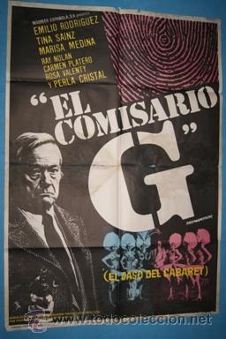 Cine: CARTEL CINE EL COMISARIO G - Foto 1