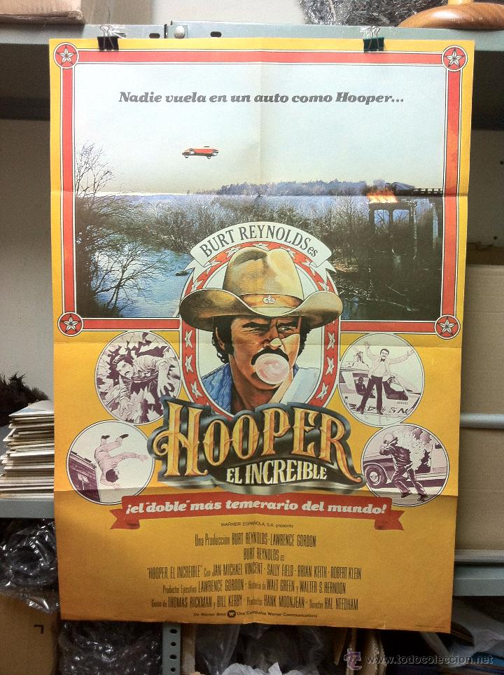 Cine: HOOPER EL INCREIBLE CARTEL ORIGINAL - Foto 1