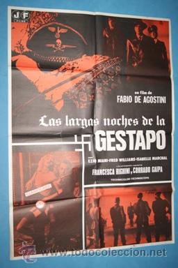 Cinema: CARTEL CINE LAS LARGAS NOCHES DE LA GESTAPO