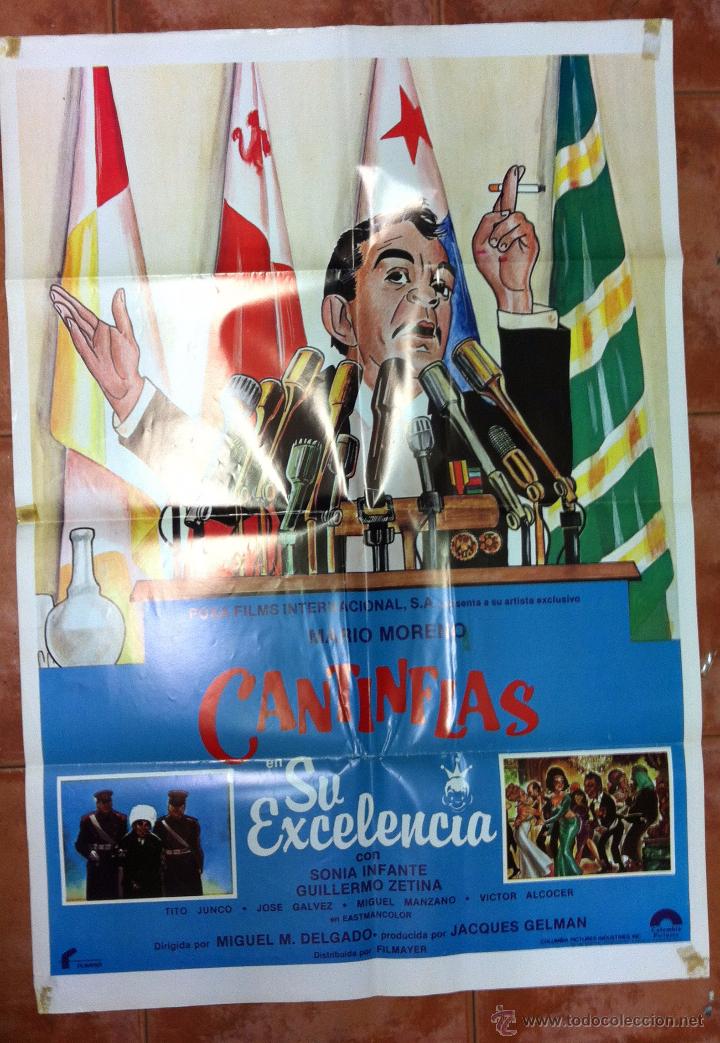 Cine: CANTINFLAS SU EXCELENCIA 100X70 - Foto 1