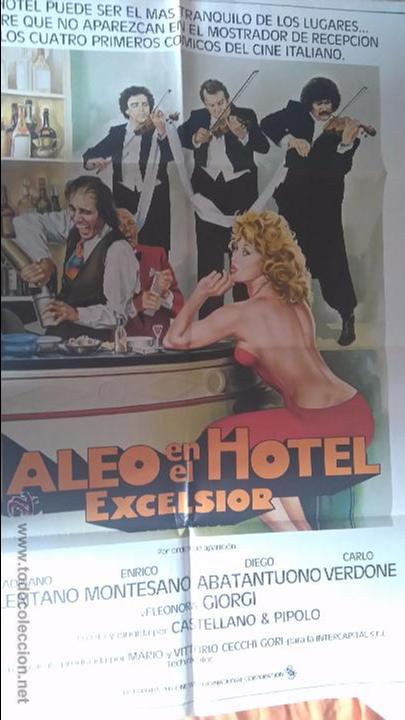 Cinema: JALEO EN EL HOTEL EXCELSIOR. POSTER O CARTEL. ORIGINAL. MOVIE