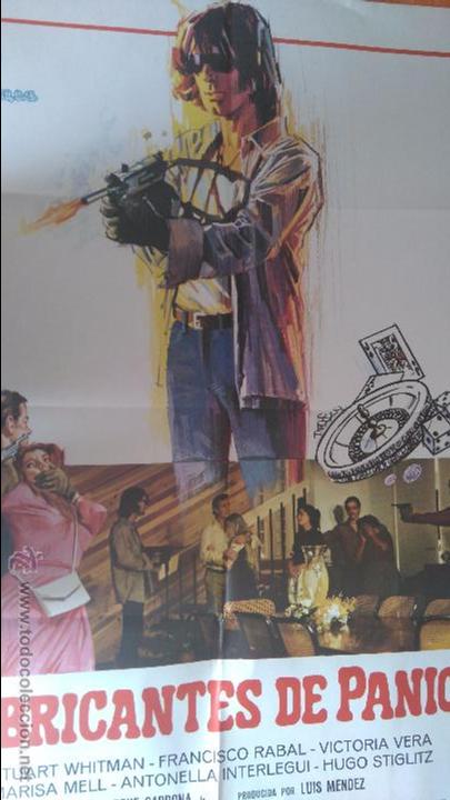 Cine: FABRICANTES DE PANICO. POSTER. CARTEL. MOVIE. ORIGINAL. 70X100
