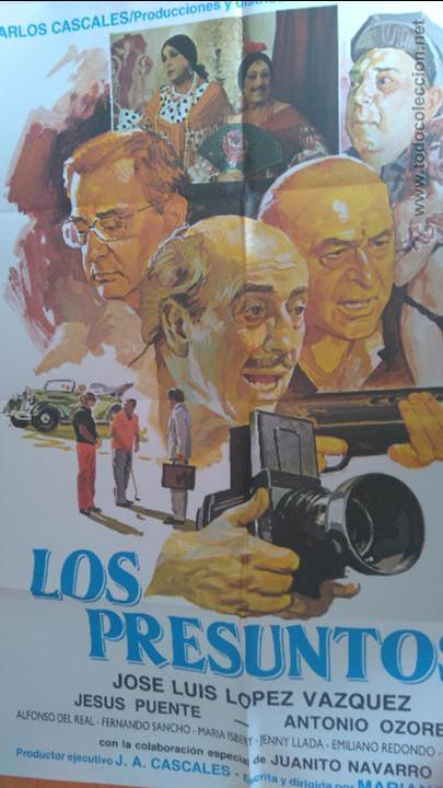 Cinema: LOS PRESUNTOS. CARTEL. POSTER. ORIGINAL. 70X100. MOVIE