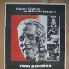 Cine: CARTEL CINE, CON EL AGUA AL CUELLO, PAUL NEWMAN, JOANNE WOODWARD, 1975, C753