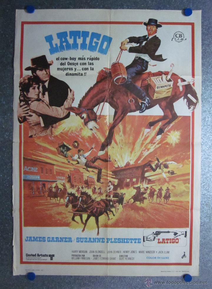 Cine: LATIGO - JAMES GARDNER, SUZANNE PLESHETTE - A&Ntilde;O 1971 - Foto 1