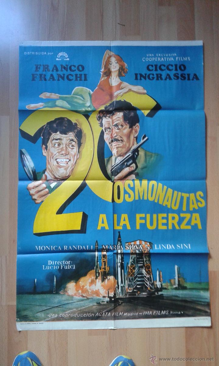 Cinema: poster de la pelicula--2 COSMONAUTAS A LA FUERZA