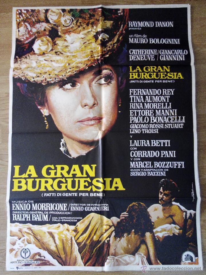 Kino: La gran burguesia - aprox 70x100 Cartel ORIGINAL cine (L1)