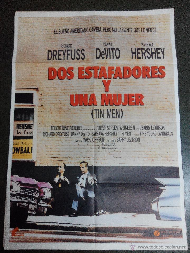 Cinema: Dos estafadores y una mujer - aprox 70x100 Cartel ORIGINAL cine