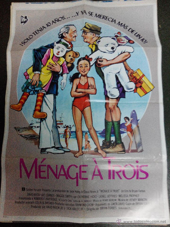 Kino: Menage a trois - aprox 70x100 Cartel ORIGINAL cine