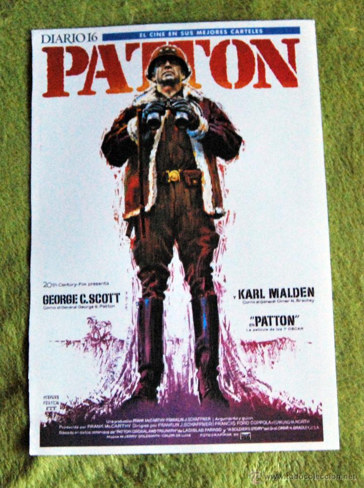 Cin&eacute;ma: CINE - PATTON - POSTER DE 21 &times; 29 Cm.