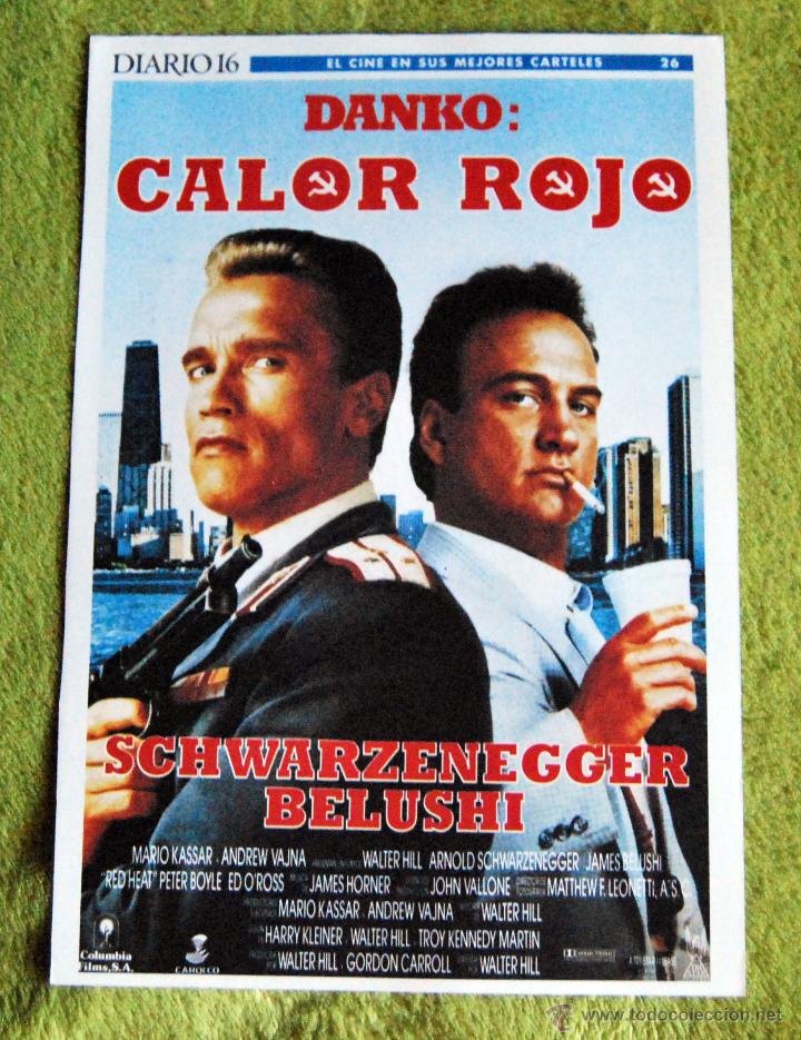Cin&eacute;ma: CINE - DANKO, CALOR ROJO - POSTER DE 21 &times; 29 Cm.