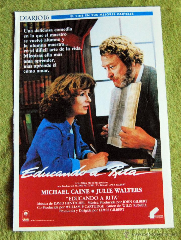 Cin&eacute;ma: CINE - EDUCANDO A RITA - POSTER DE 21 &times; 29 Cm.