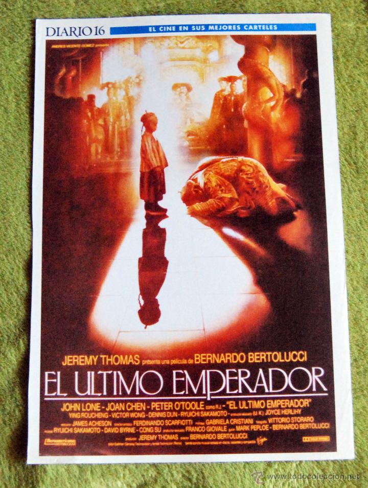 Cin&eacute;ma: CINE - EL ULTIMO EMPERADOR - POSTER DE 21 &times; 29 Cm.