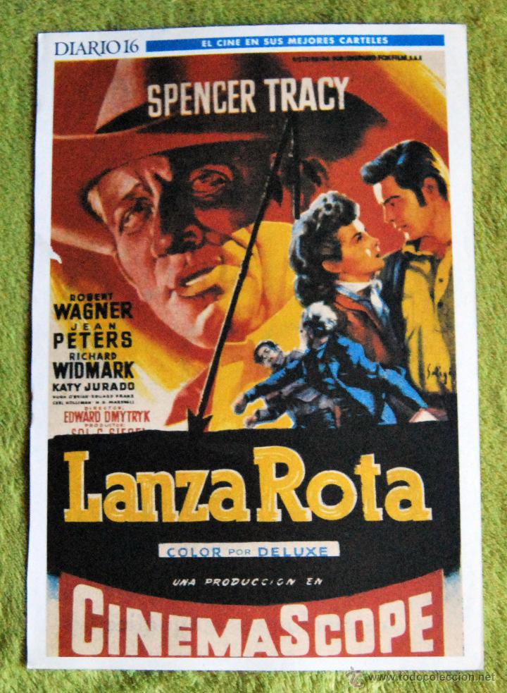Cin&eacute;ma: CINE - LANZA ROTA - POSTER DE 21 &times; 29 Cm.