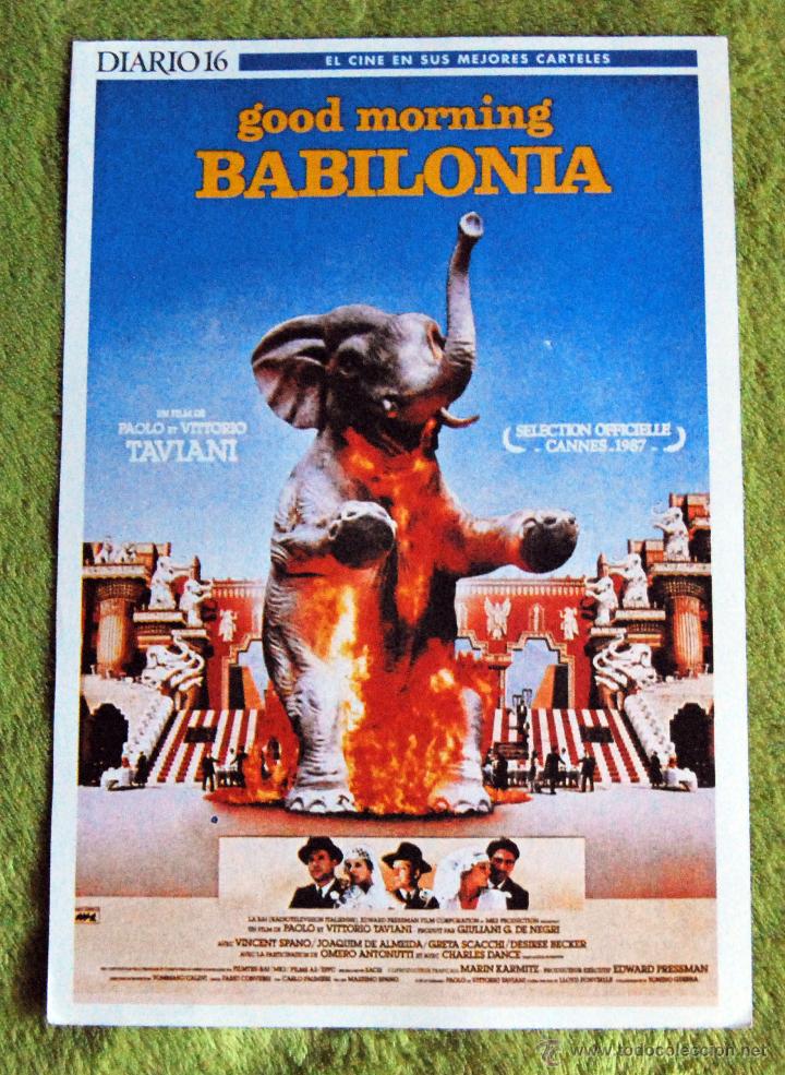 Cin&eacute;ma: CINE - BABILONIA - POSTER DE 21 &times; 29 Cm.