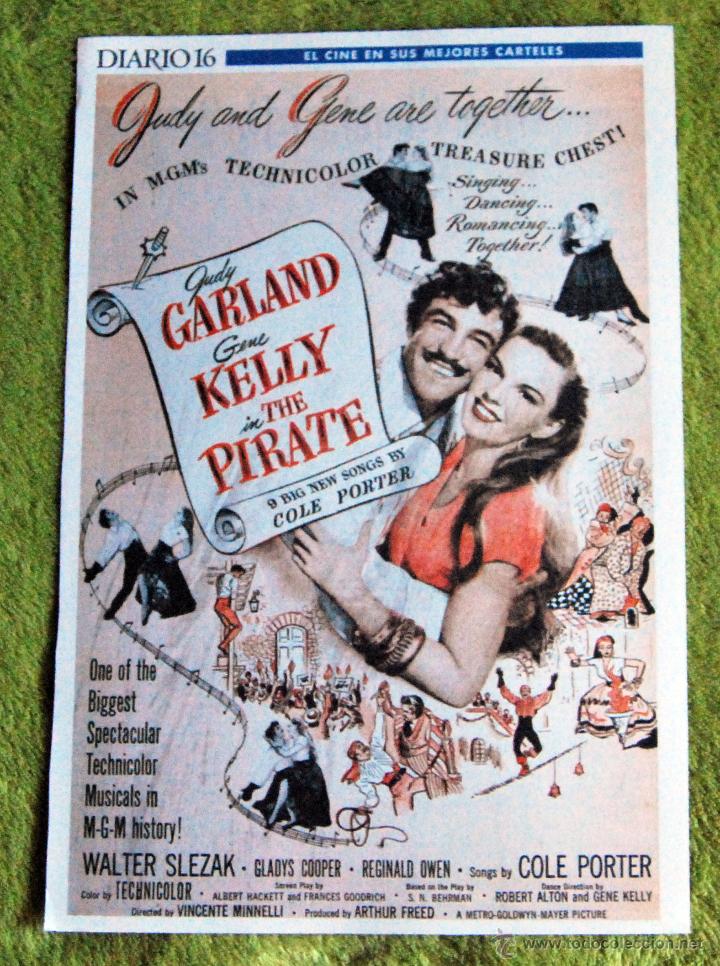 Cin&eacute;ma: CINE - THE PIRATE - POSTER DE 21 &times; 29 Cm.