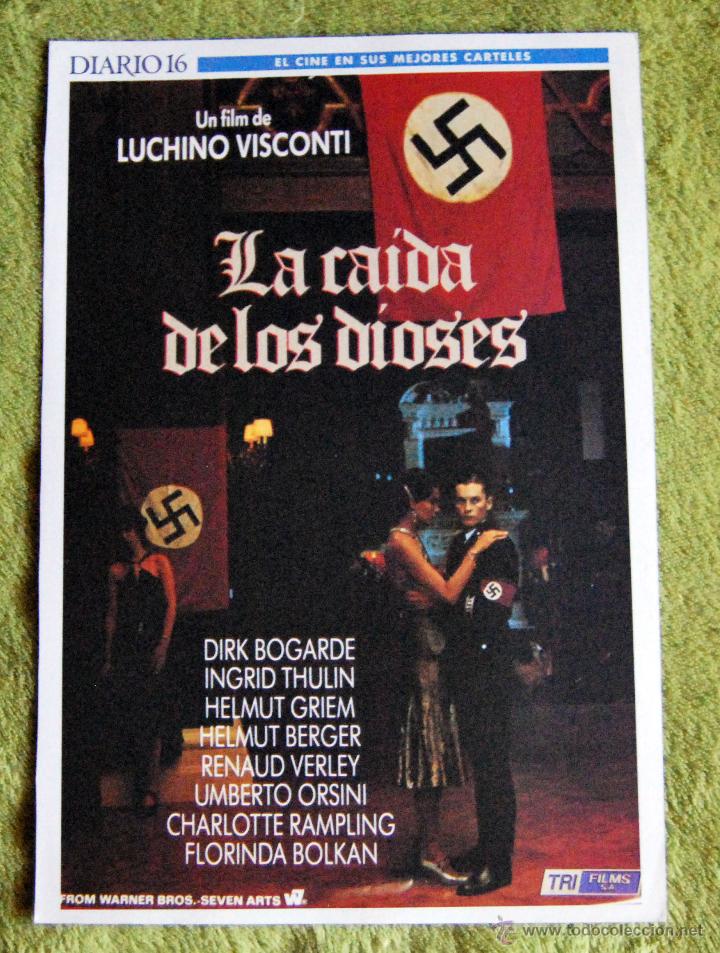 Cin&eacute;ma: CINE - LA CAIDA DE LOS DIOSES - POSTER DE 21 &times; 29 Cm.