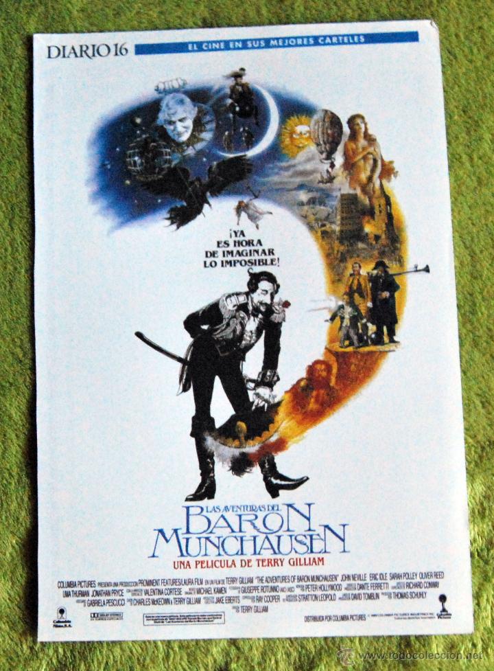 Cin&eacute;ma: CINE - BARON MUNCHAUSEN - POSTER DE 21 &times; 29 Cm.