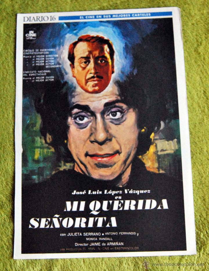Cin&eacute;ma: CINE - MI QUERIDA SE&Ntilde;ORITA - POSTER DE 21 &times; 29 Cm.