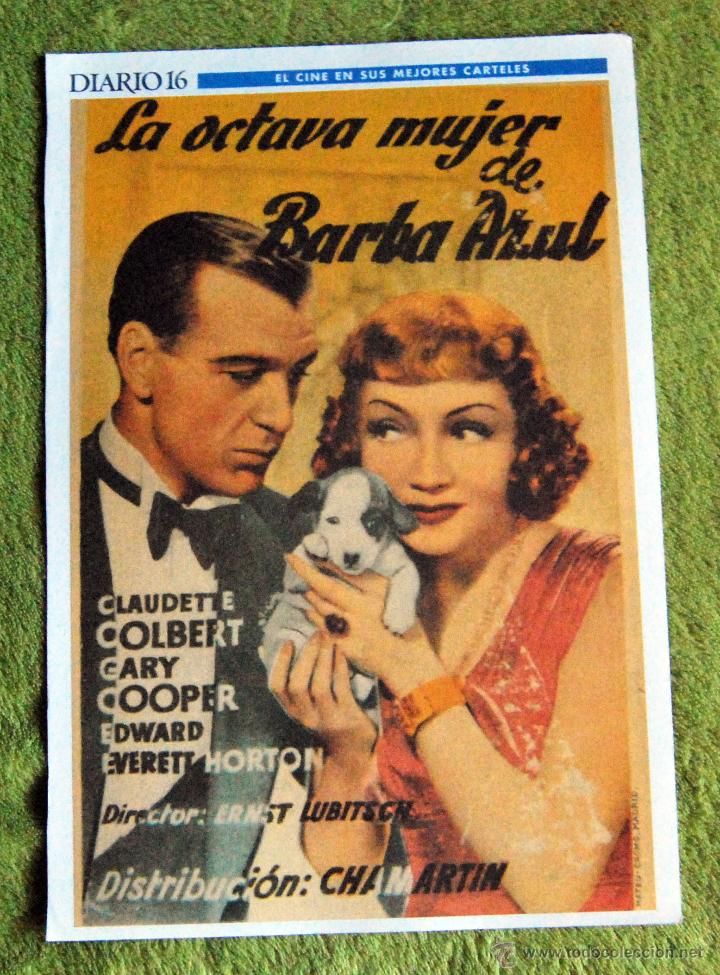 Cin&eacute;ma: CINE - LA OCTAVA MUJER DE BARBA AZUL - POSTER DE 21 &times; 29 Cm