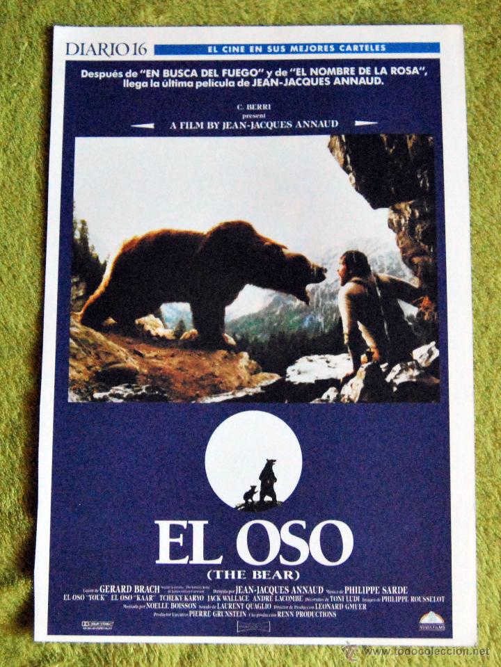 Cin&eacute;ma: CINE - EL OSOS - POSTER DE 21 &times; 29 Cm.