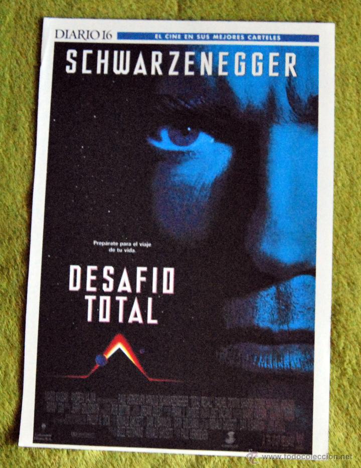 Cin&eacute;ma: CINE - DESAFIO TOTAL - POSTER DE 21 &times; 29 Cm.