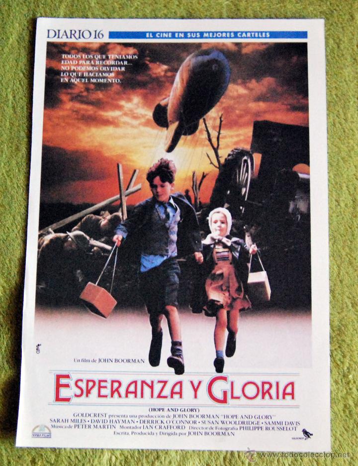 Cin&eacute;ma: CINE - ESPERANZA Y GLORIA - POSTER DE 21 &times; 29 Cm.