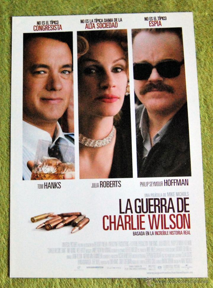 Cin&eacute;ma: CINE - LA GUERRA DE CHARLIE WILSON - POSTER DE 21 &times; 29 Cm.