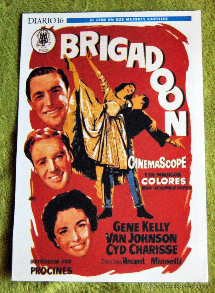 Cin&eacute;ma: CINE - BRIGADOON - POSTER DE 21 &times; 29 Cm.