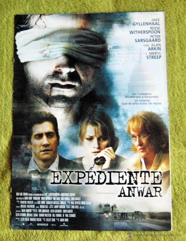 Cin&eacute;ma: CINE - EXPEDIENTE ANWAR - POSTER DE 21 &times; 29 Cm.