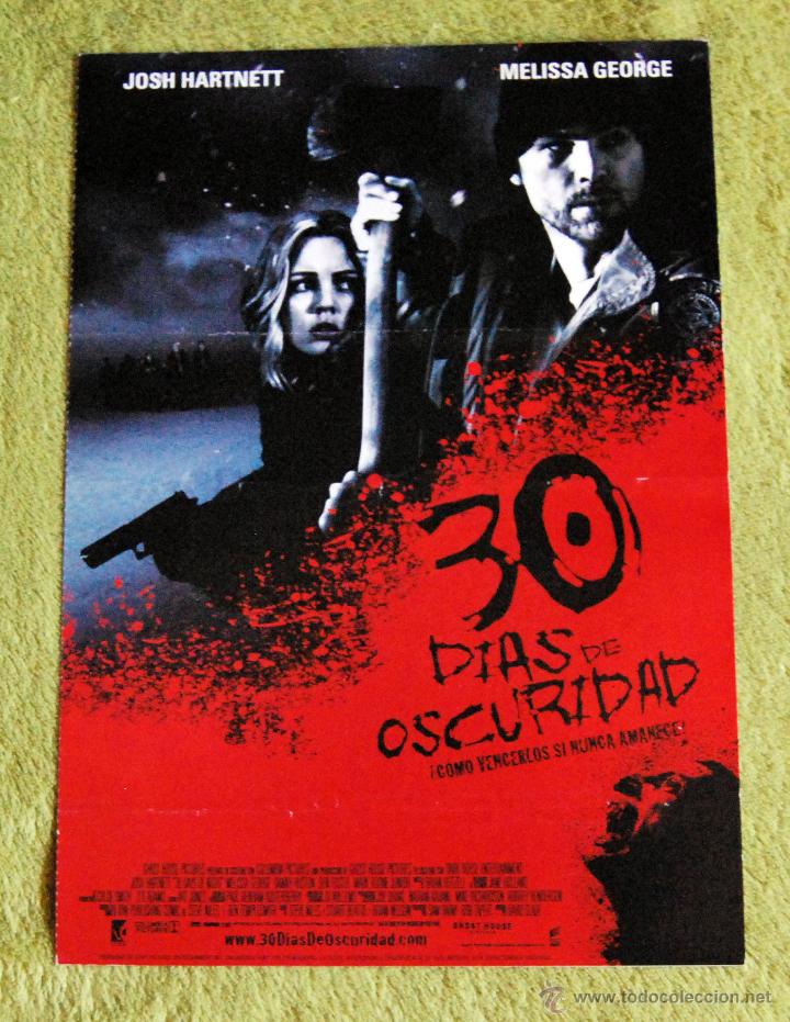 Cinema: CINE - 30 DIAS DE OSCURIDAD - POSTER DE 21 &times; 29 Cm.